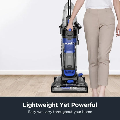 Lightweight Upright Vacuum for Carpet & Hard Floor, PowerSpeed