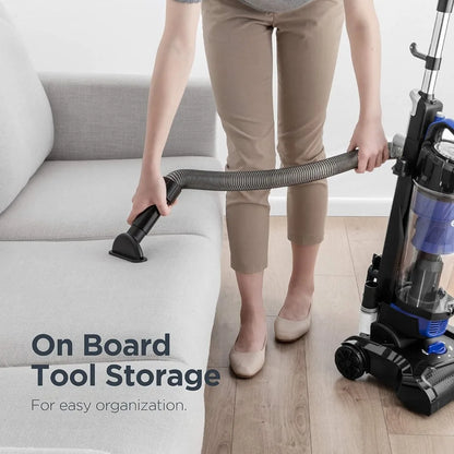 Lightweight Upright Vacuum for Carpet & Hard Floor, PowerSpeed